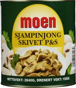 Sjampinjong i Skiver 2,84kg Moen