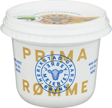 Prima Rømme 40%, 2,5 dl