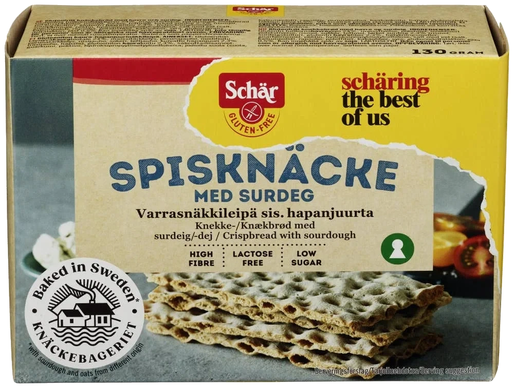 Spisknäcke med surdeig