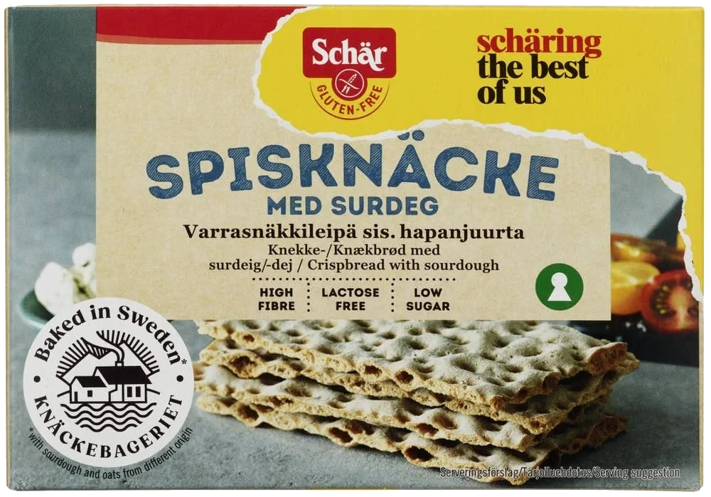 Spisknäcke med surdeig
