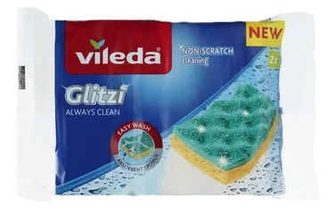 Vileda Glitzi Always Clean Svamp 2pk