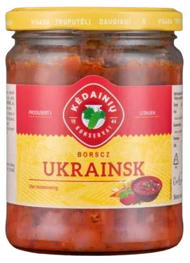 Suppe Borscz Ukrainsk 480g Kedainiu