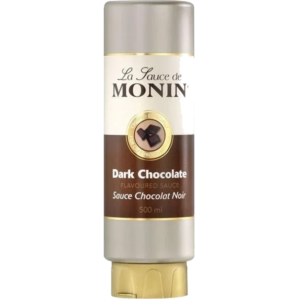 Monin Mørk Sjokoladesaus Brun 500ml