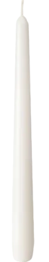 Antikklys Hvit 25cm 7h 50x2stk