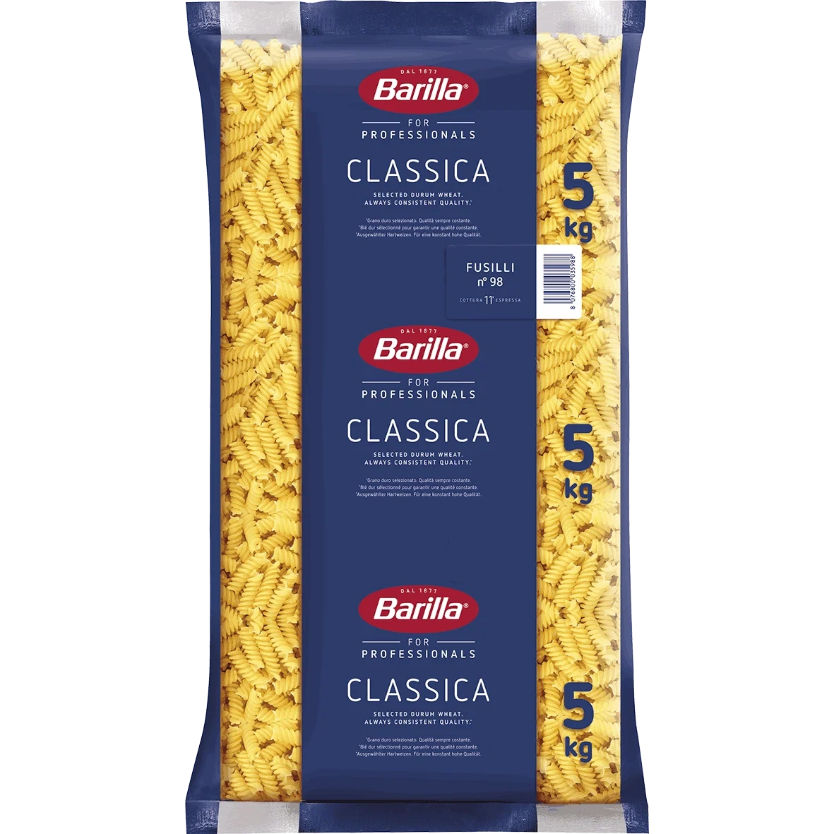 Fusilli 5kg Barilla