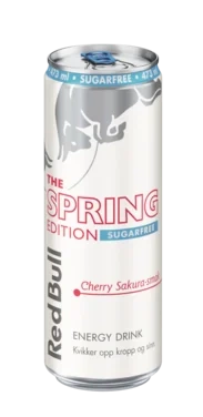 Red Bull Energidrikk Sukkerfri Cherry Edition 473 ml