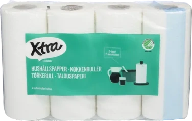 Kitchen Roll 4-pack 2 Ply