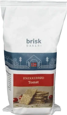 Knekkebrød med Tomatsmak 150 Gr