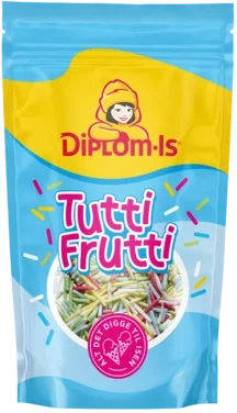 Tuttifrutti Strøssel 80g Diplom-is