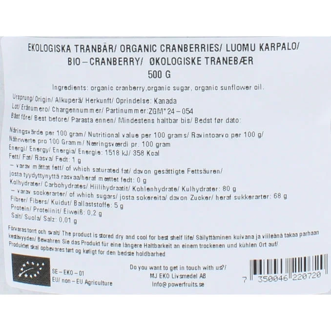 Tranbär Eko