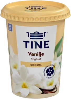 Yoghurt Vanilje 500g Tine