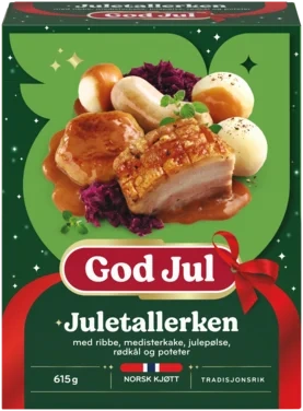 JULETALLERKEN 615 g Fjordland