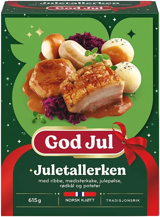 JULETALLERKEN 615 g Fjordland