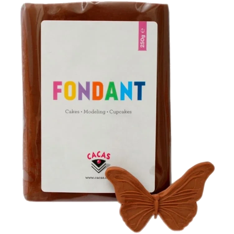 Fondant Brun Sjokolade Smak 250g Cacas