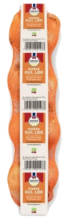 Løk Gul 4stk 700g Strømpe