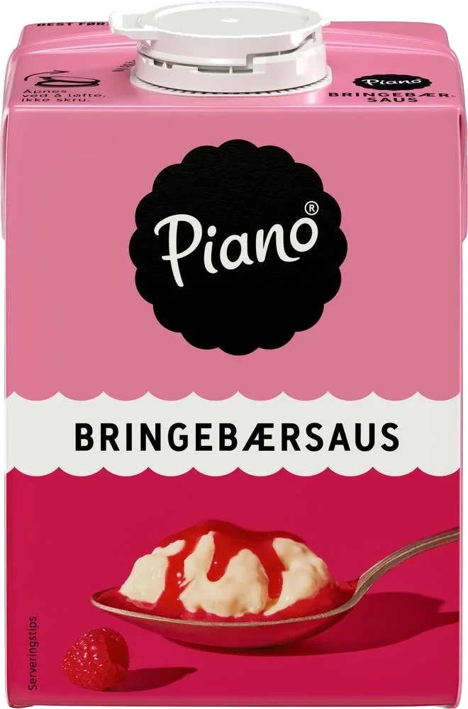 Piano Bringebærsaus