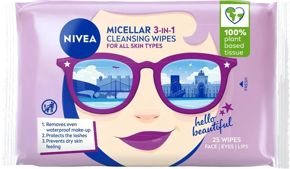 Micellar 3in1 cleansing wipes
