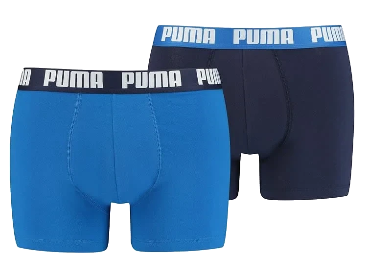 Boxer Basic Herre 2pk Blue/Navy Xxl Puma