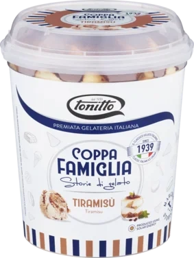 Coppa famiglia tiramisu 1 l