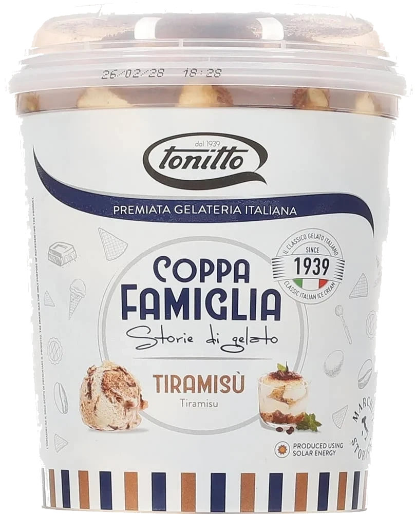 Coppa famiglia tiramisu 1 l