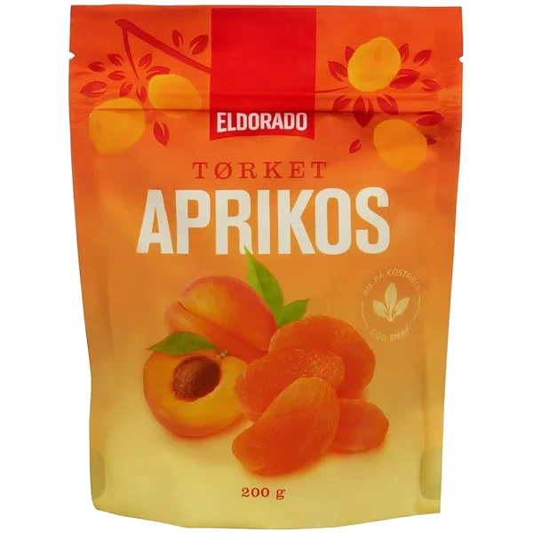 Aprikoser Tørkede 200g Eldorado