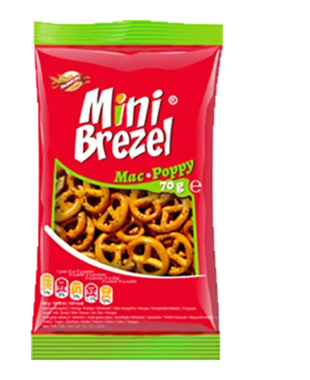 Mini Brezel Poppy 70g