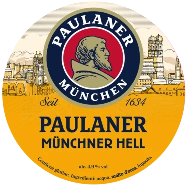 Paulaner Munchner Hell 4,9% 30l Sk