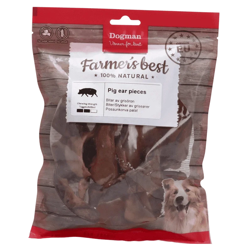 Pig Ear Pieces 250g