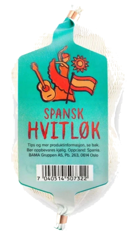Hvitløk 100g pakke