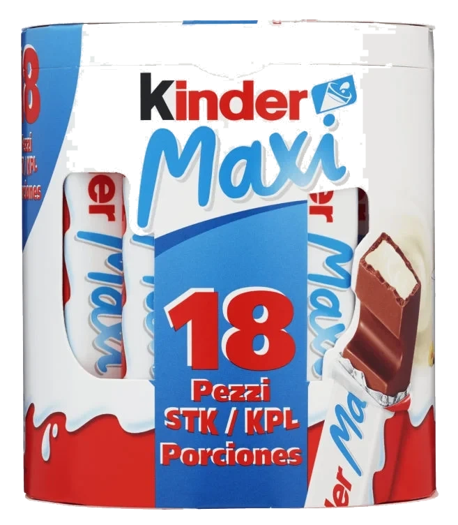 Kinder Maxi 18pk 378g Ferrero