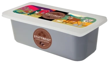 Sjokoladeiskrem 4,5l Stuttreist