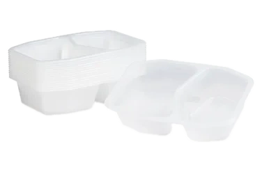 Tray Hmr Pp Tr 2-comp 215x148x50