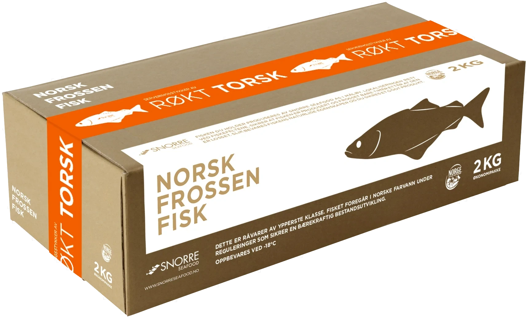 Torsk Røkt Iqf 2kg Snorre