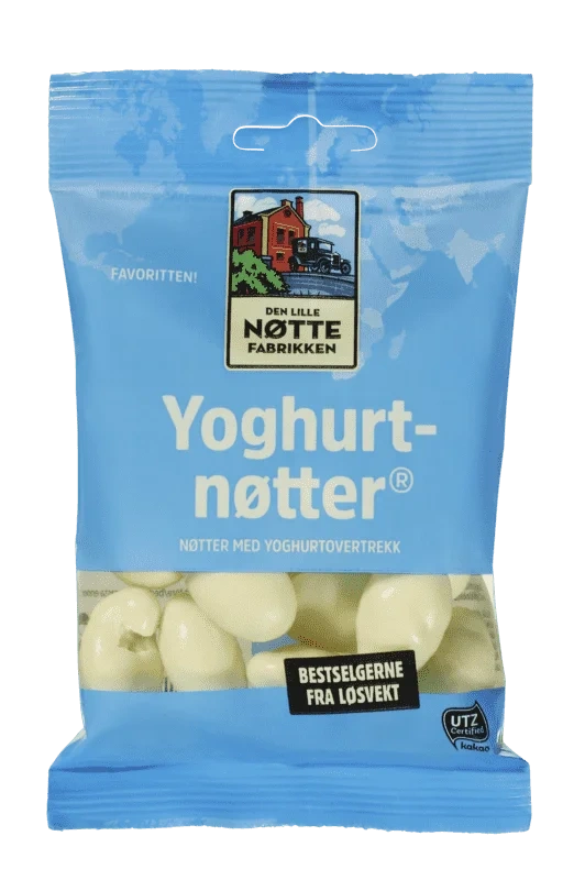Den Lille Nøttefabrikken Yoghurtnøtter 90g