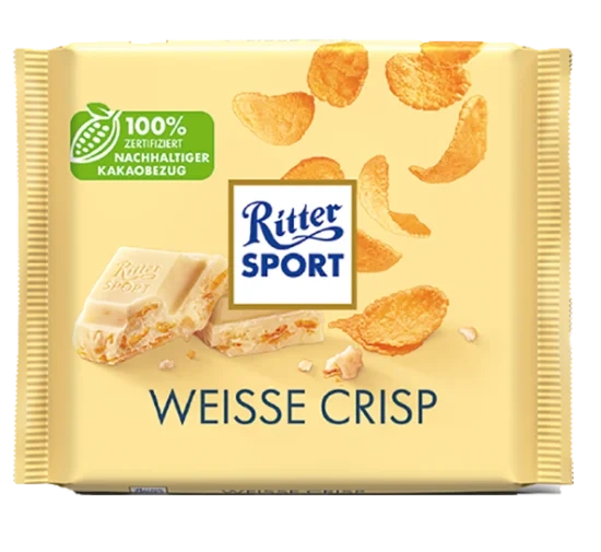 Ritter Sport White Crisp 100g