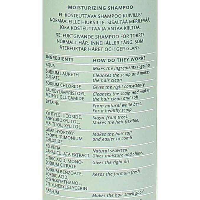 Moisturizing Shampoo