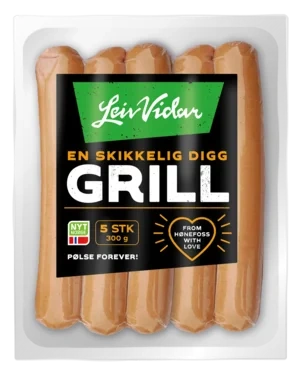 Grillpølser 300g Leiv Vidar