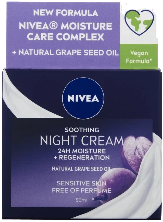 Nivea Sensitive Soothing Night Cream, 50ml