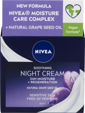 Nivea Sensitive Soothing Night Cream, 50ml