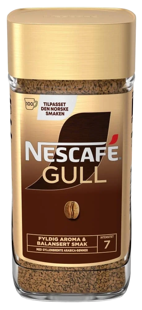 Nescafé Gull Pulverkaffe, 200 g