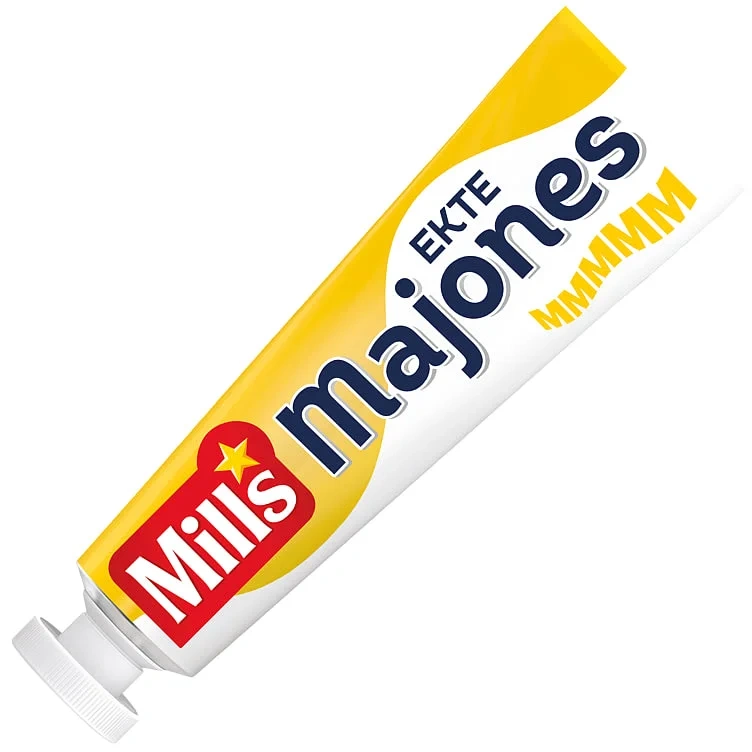 Mills Ekte Majones 160g Tube