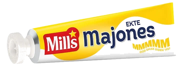 Mills Ekte Majones 160g Tube