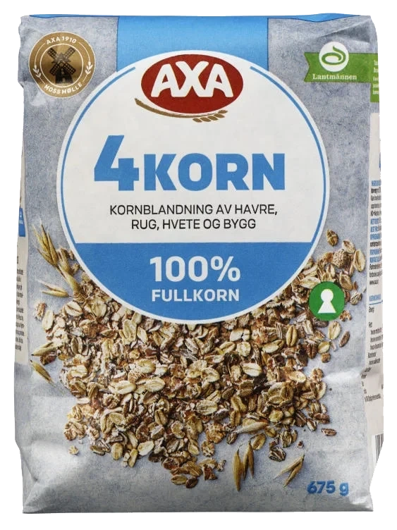 4-korn 675g Axa