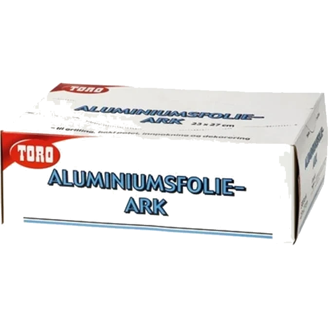 Alu. Folie Ark 23x27cm 500stk