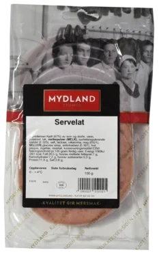 Servelat 100g Mydland