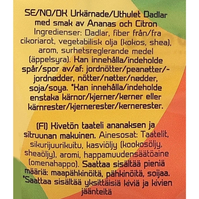 Dadlar S-Märke Ananas & Citron