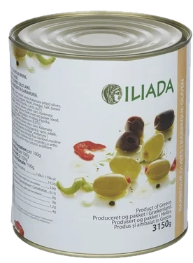 Iliada Olivenmix bbq 3,15kg