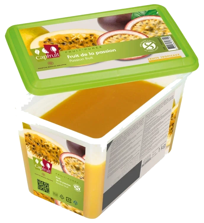 Pasjonsfrukt Pure 1kg Capfruit