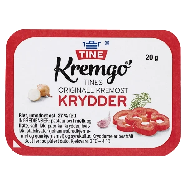 Tine Kremost Krydder Kuvert 20g 96stk