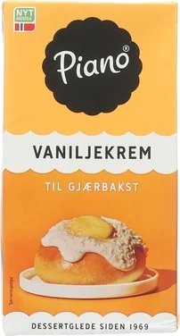 Piano Vaniljekrem Til Steking 1/2l Tine
